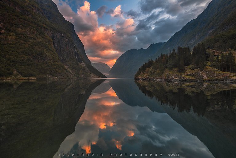 Gudvangen Fjord,Norway