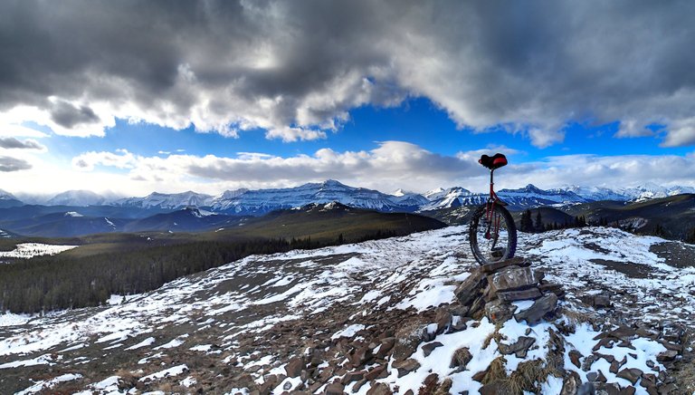 Mountain Unicycling