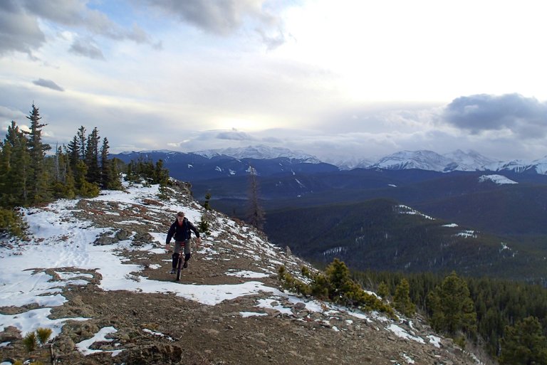 Mountain Unicycling