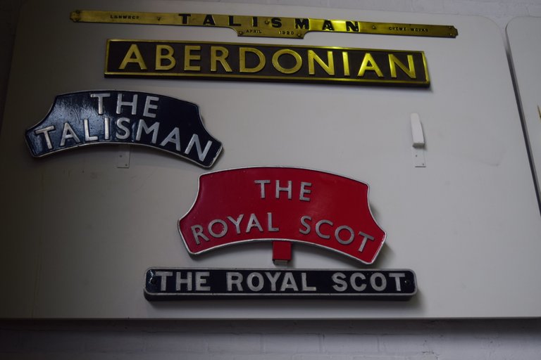 National Railway Museum - Train Nameplates