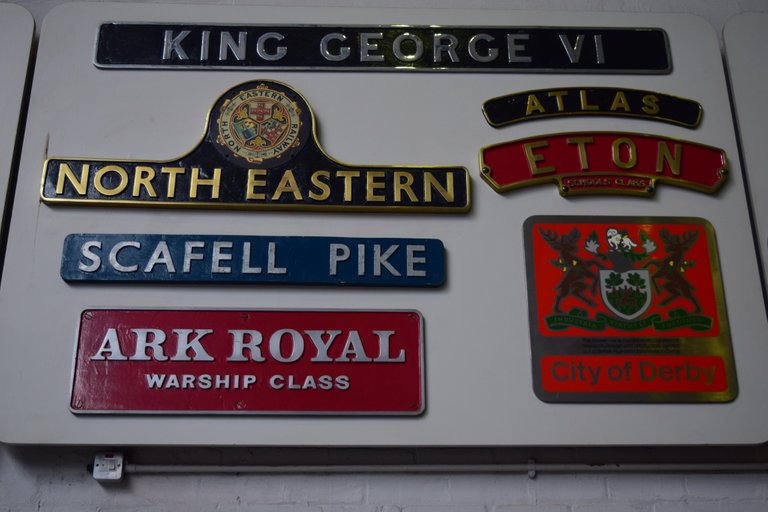 National Railway Museum - Train Nameplates