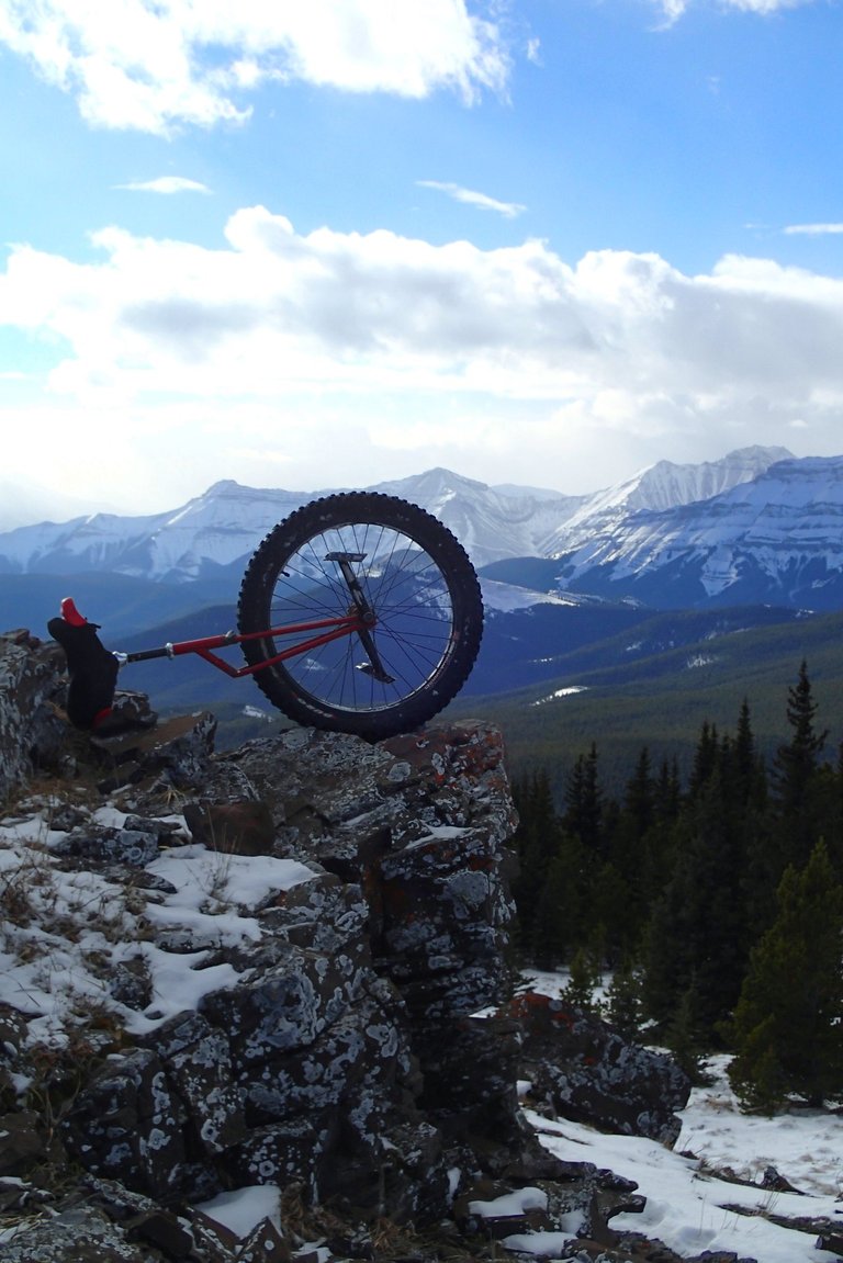 Mountain Unicycling