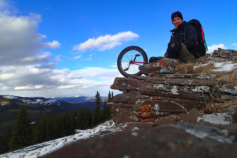 Mountain Unicycling