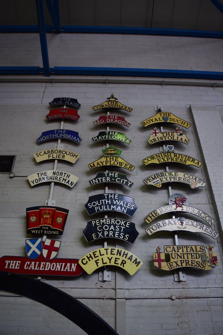 National Railway Museum - Train Nameplates