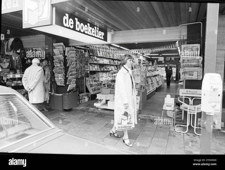De Boekelier that was the shop