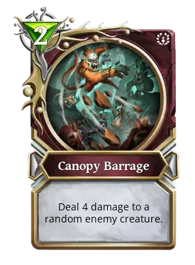 Canopy Barrage