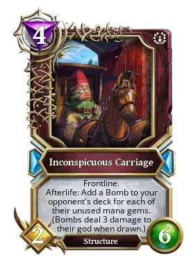 Inconspicuous Carriage