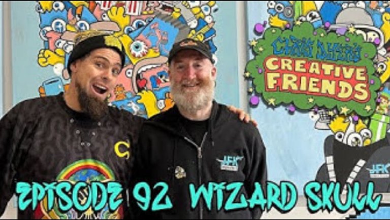 CDCF #92 - Wizard Skull (Pop/Street Artist)