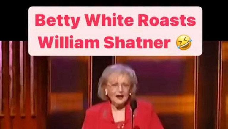 Betty White takes no prisoners during her roast of William Shatner.