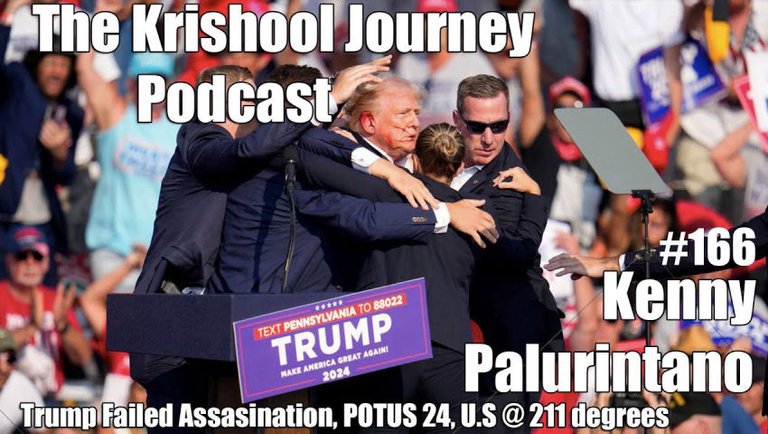 TKJ #166: Kenny Palurintano - Trump Assassination Fail: America At 211 Degrees