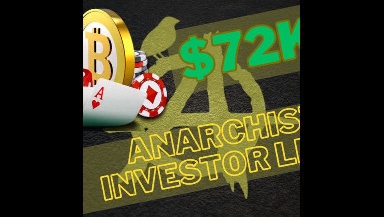 Anarchist Investor LIVE! 3-11-24: Bitcoin at $72k & Microstrategy Gambling