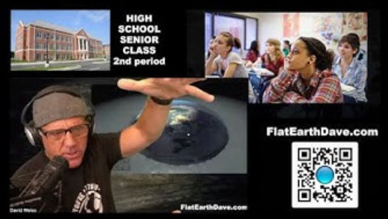 High School Senior Class -  2nd Period  - Flat Earth Lesson