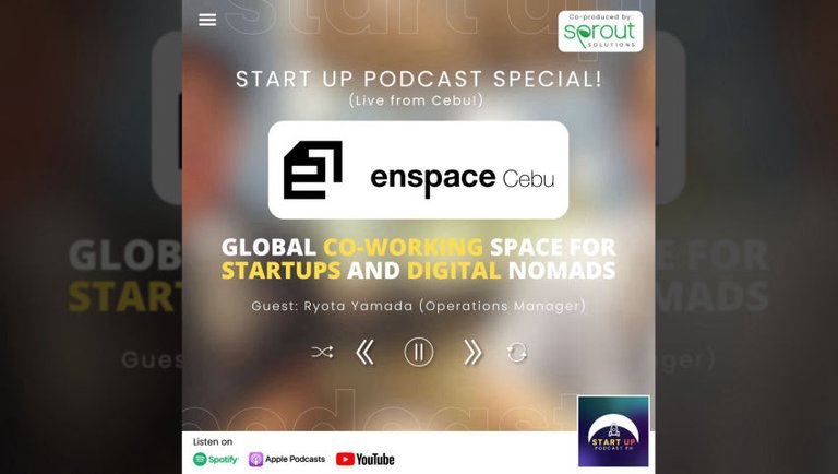 Special (LIVE): enspace Cebu - Global Co-Working Space for Startups and Digital Nomads