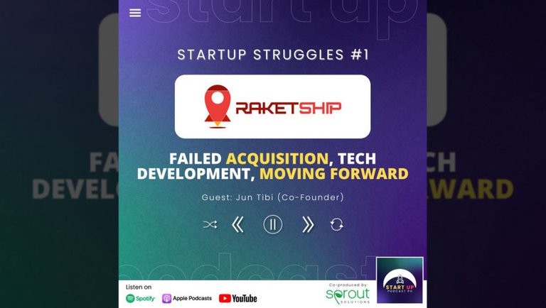 Startup Struggles #1: Raketship Cargopooling - Failed Acquisition, Tech Development, Moving Forward