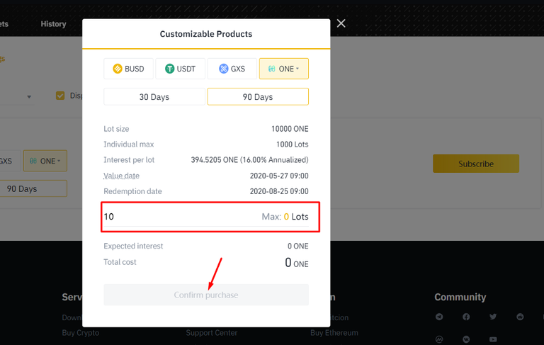 how to deposit tokens on binance