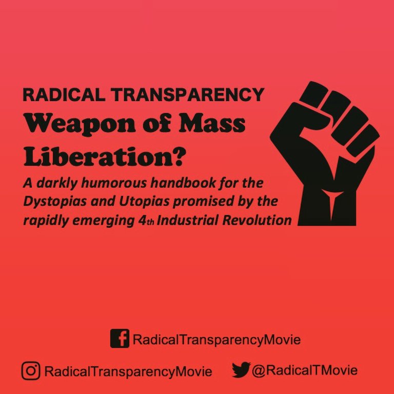 Radical Transparency: Weapom of Mass Liberation is an upcoming theatrical documentary