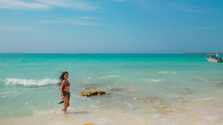 During our visit to Baru Island, Cartagena — Colombia.