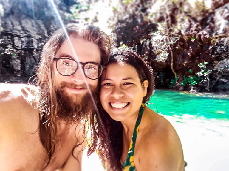 Happy Souls ready to swim in Loquinhas, Goiás— Brasil.