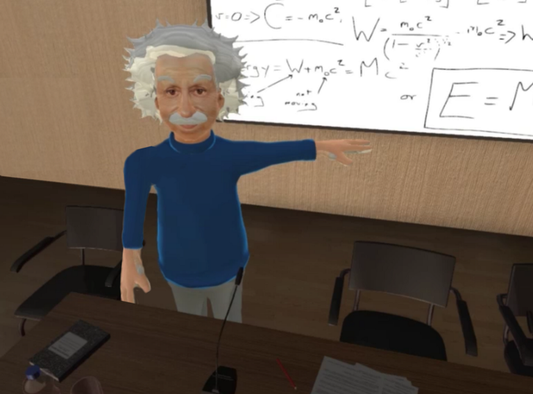 Einstein bot professor