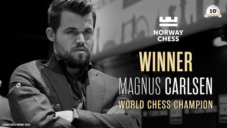 Carlsen gana el Norway Chess 2022