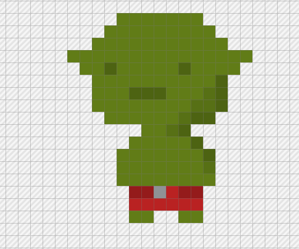 Splinterslands Goblin Sorcerer Pixel Art