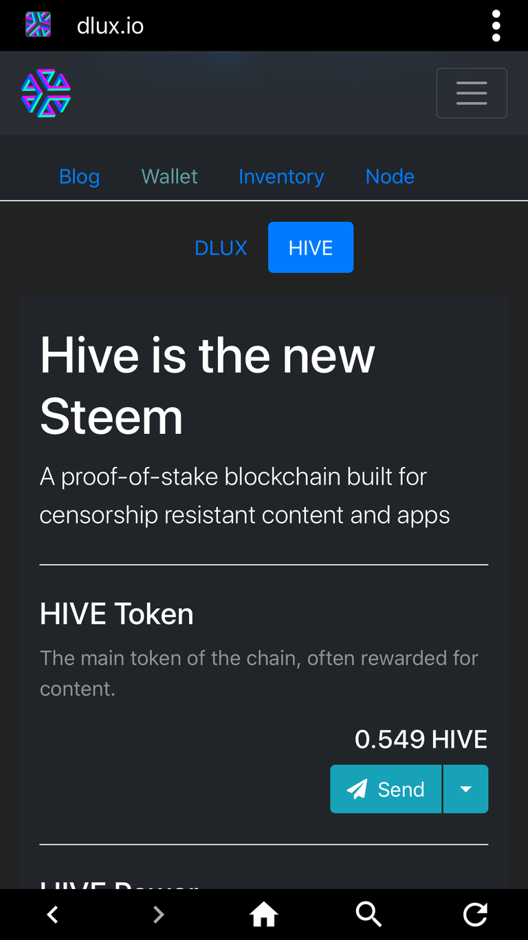 DLUX and HIVE Wallets