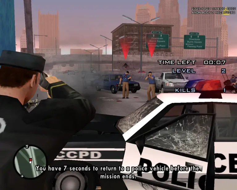 [Gaming]  Chasing 2 Mobsters on a Bike in Vigilante Mission! 👮‍♂️  - GTA: Carcer City (PC - MOD)