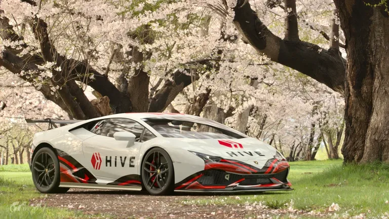 clg6j69vm010y6ksz8wmc6ikx_Lamborghini_Huracan_LP_610-4_at_Iwaki_River_with_Cherry_Trees_-_Aomori_Japan.webp
