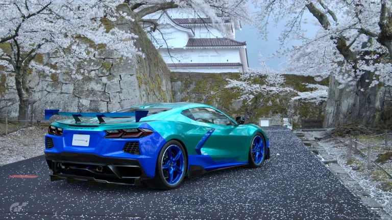 clg6j6e4e00k7a7sze9ghatg5_Chevrolet_Corvette_C8_at_Aizuwakamatsu_Castle_-_Fukushima_Japan.webp