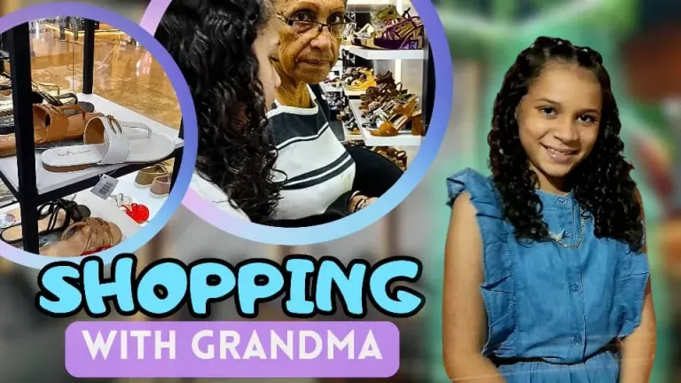 Comprando sandalias con mi abuela [Esp/Eng]