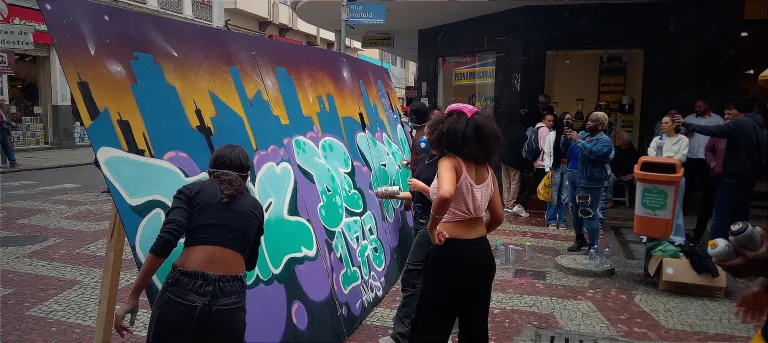 Um sábado de art!