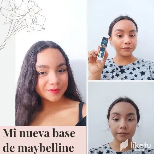 La base Maybelline es genial // Maybelline foundation is great. (Eng-Esp) 