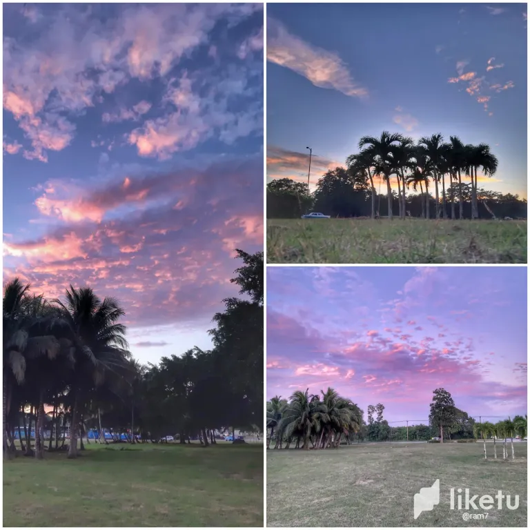 Enjoying the evening twilight in a natural setting 🌄 (ENG/ESP)