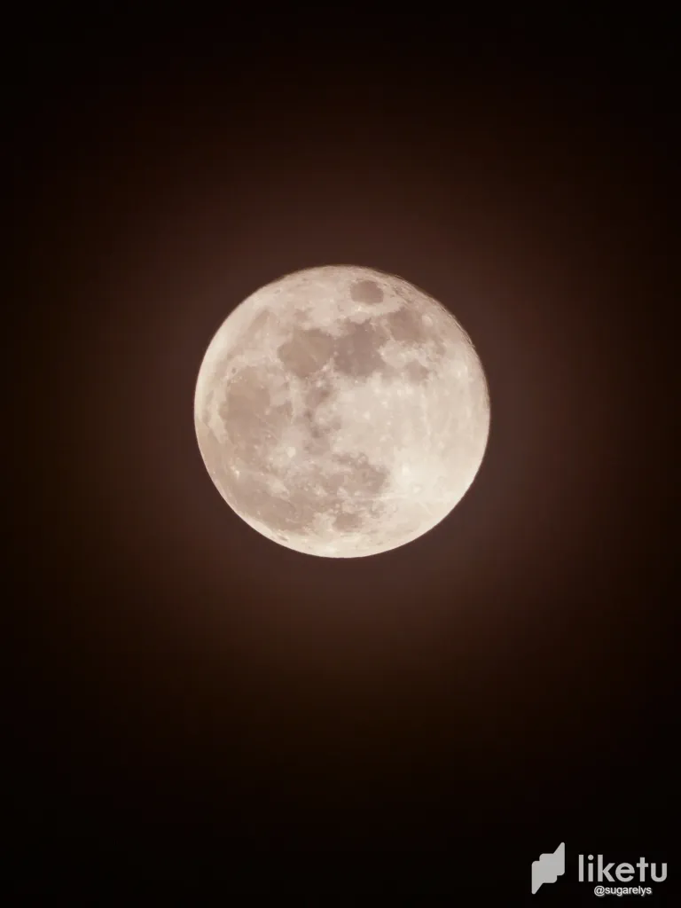 ¡Capturando la luna llena en su etapa baja! 🌝 [ESP/ENG]