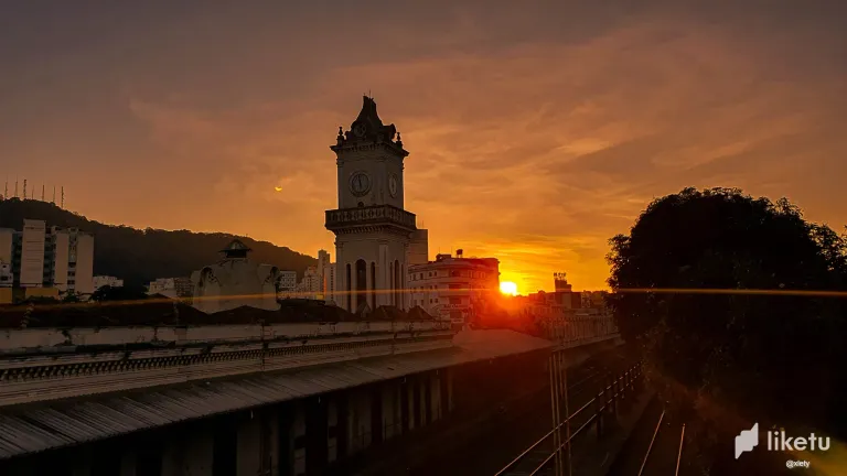 Sunset @ Praça da Estação - Juiz de Fora, MG / Brazil [EN/PT]