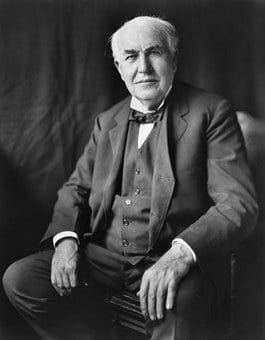 Thomas Alva Edison, Inventor, Portrait