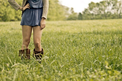 Countrygirl, Girl, Legs, Woman, Female