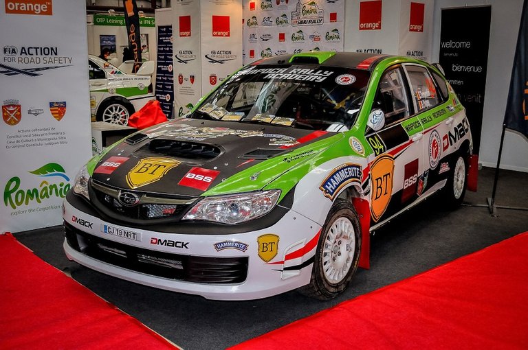 Racing Car, Subaru, Impreza, Tuning, Expo, Car, Speed