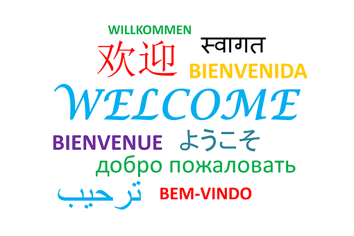 Welcome, Words, Greeting, Language