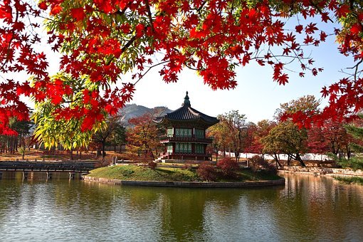 JardÃ­n Frente, Palacio Gyeongbok