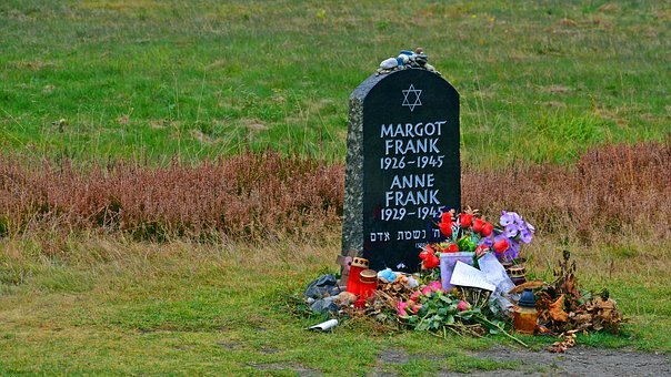 Tombstone, Ana Frank, Memorial