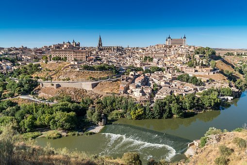 Toledo, EspaÃ±a, Paisaje, De Viaje, RÃ­o