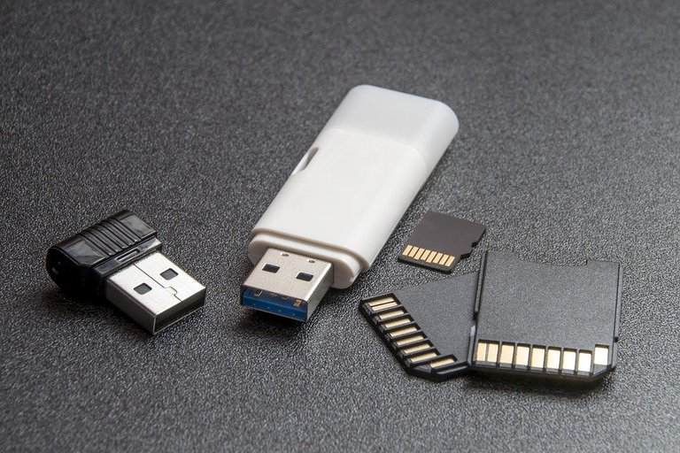 flash drives and cards, hard drives and data recovery