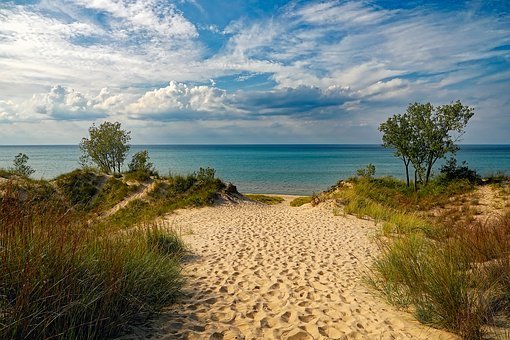 Indiana Dunes State Park, Beach