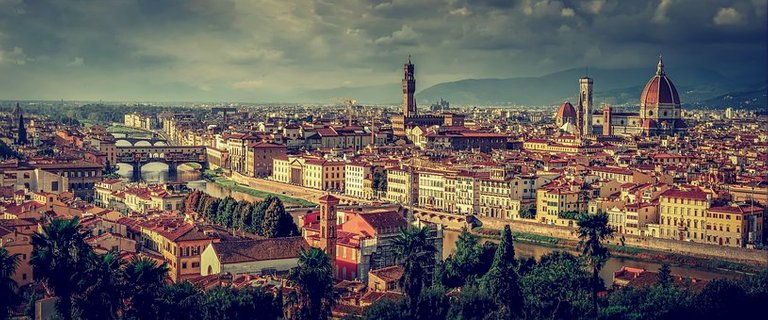 Florencia, Tuscany, Italia, Panorama