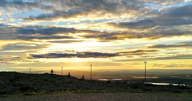 The Midnight Sun in Finland.