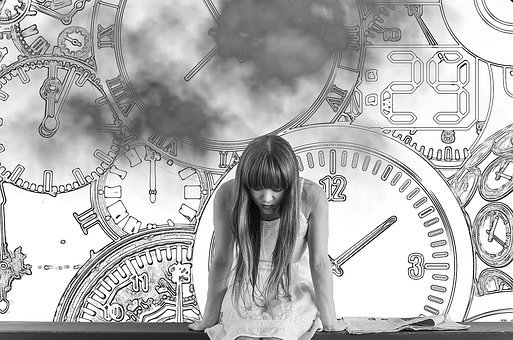 Girl, Time, Time Pressure, Worried