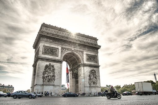 Arco, Triunfo, París, Francia, Europa