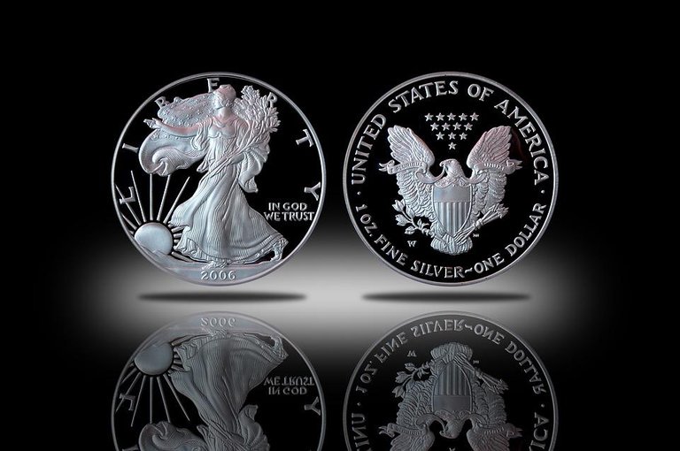 Silver, Coin, Proof Silver Eagle, Numismatic
