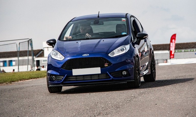 Ford Fiesta St, Ford, Fiesta, St, Blue, Hot Hatchback